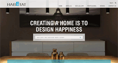 Desktop Screenshot of habitat-my.com